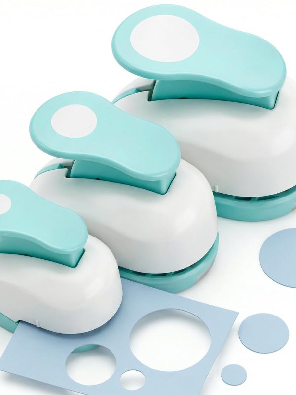 10-Piece Decorative Craft Paper Punch Set with Assorted Shapes for Scrapbooking and DIY Projects