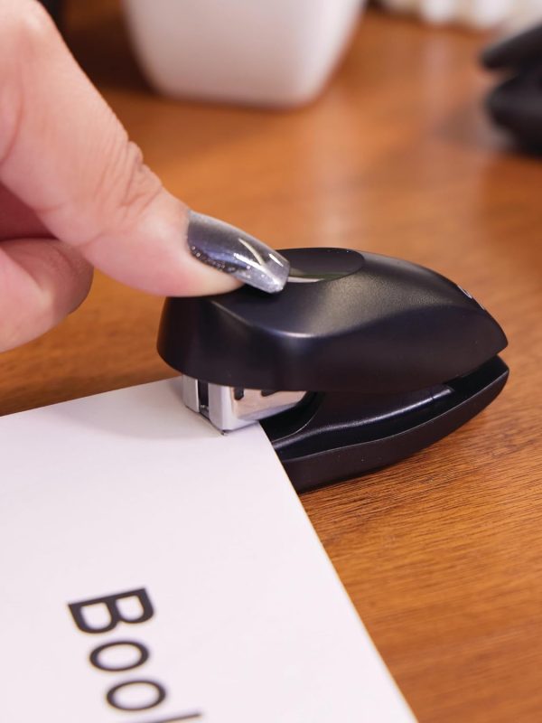 Ergonomic Compact Hand Stapler with Comfortable Grip for Office School and Home Paperwork